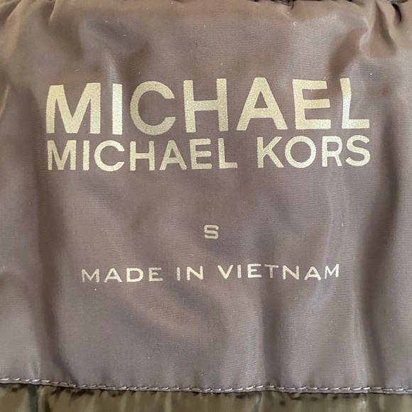 Michael Kors Charcoal Bomber Jacket - Picture 4 of 6